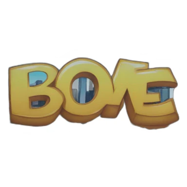 Be someone graffiti on overpass Houston skyline sticker