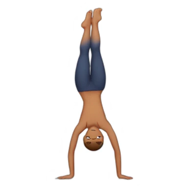 Handstand sticker