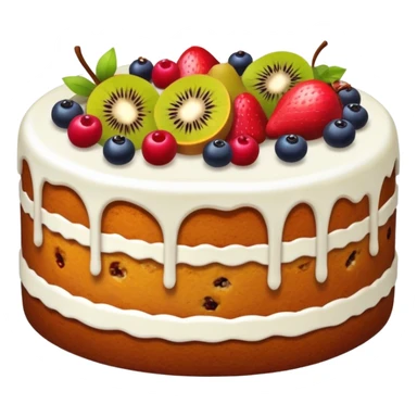 Fruit cake  sticker