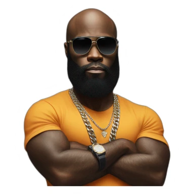 Kaaris doing the sign sticker