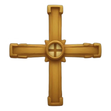 Occian croix sticker