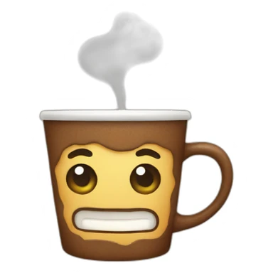 Taza de cafe sticker