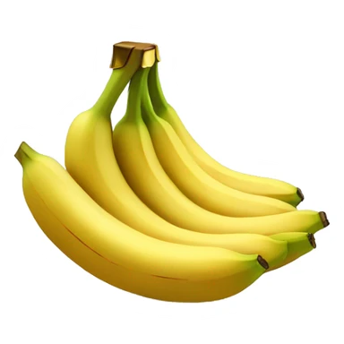 one single banana with gold spikes, super pointy sticker