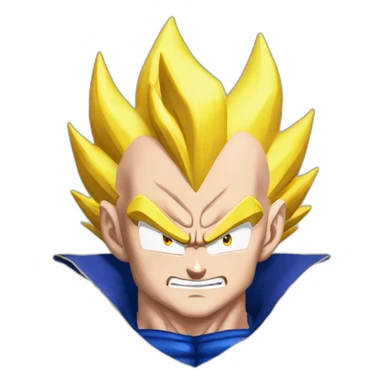 majin vegeta sticker