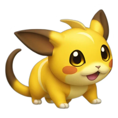 raichu sticker
