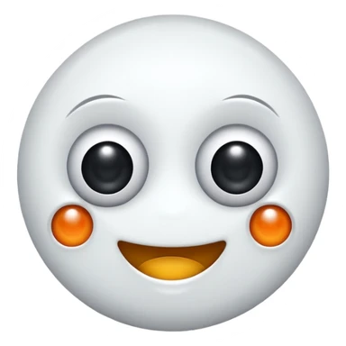 Cute plus sign with googly eyes sticker