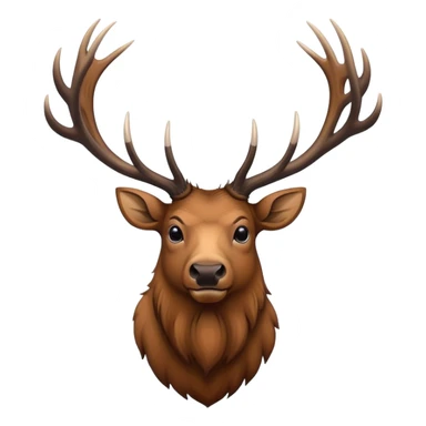 Rocky Mountain Bull Elk sticker
