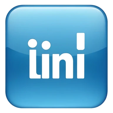 Linkedin logo sticker