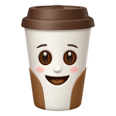 takeaway coffee cup sticker