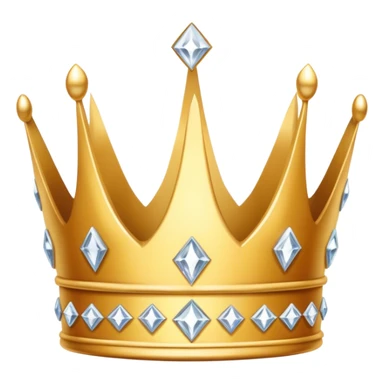 Crown with diamonds  sticker