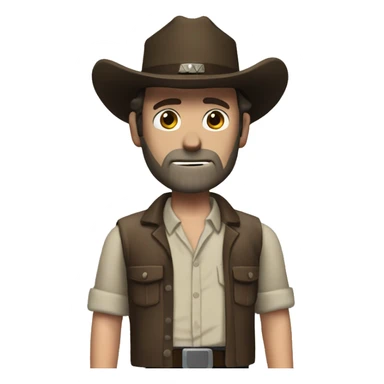 Rick Grimes sticker