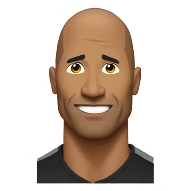 The rock emoji sticker