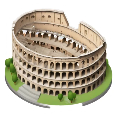 roman colosseum sticker
