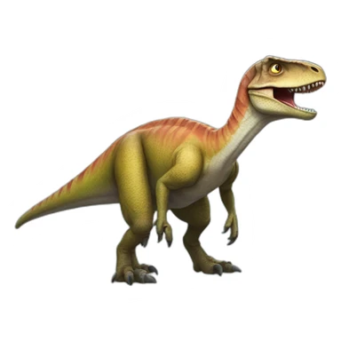 raptor dinosaur sticker