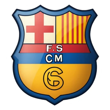 Barcelona logo sticker