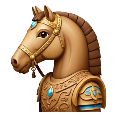 emoji about a men trojan sticker