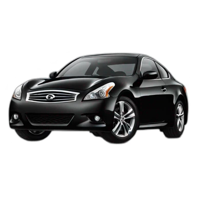 black infiniti g37 sticker