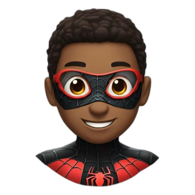 miles morales spider-man sticker