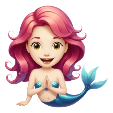 Mermaid Mouth disappeared sticker