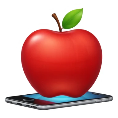 middle gray apple ELECTRONIC DEVICE sticker
