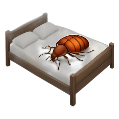 Bed bugs sticker