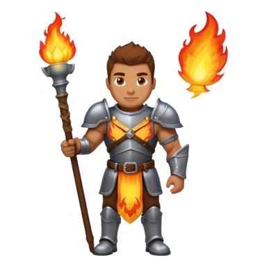 Castle Torch Guard sticker