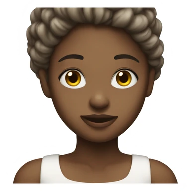 girl in white dress outdoors sticker