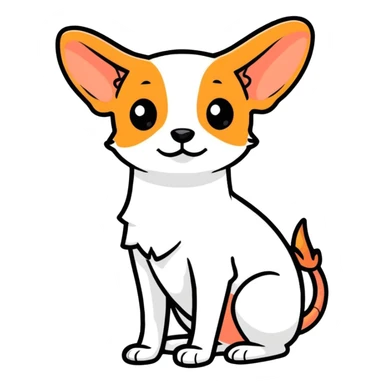 Pincher amarillo  sticker