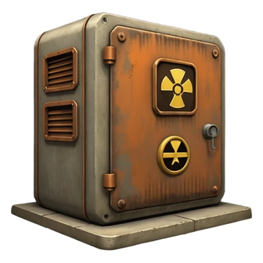 fallout bunker sticker