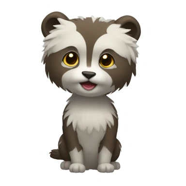 Cacomistle full body sticker