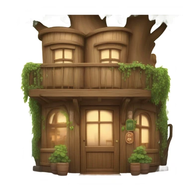 cannabis shopfront  name:treehouse sticker