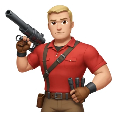 The Heavy from TF2 sticker