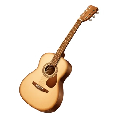 Acoustic guitar sticker