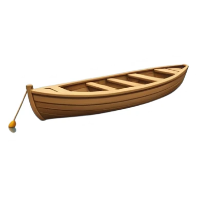 A boat on a quiet river sticker