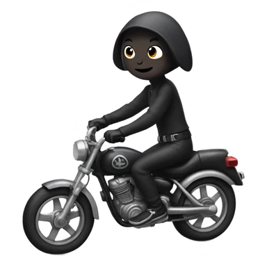 kuromi on a bike sticker