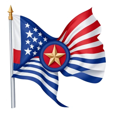 cherokee native american flag sticker