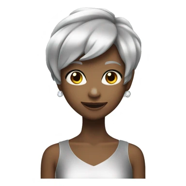 ✨ one single sparkle silver color  sticker