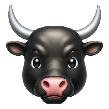 Bull emogi sticker