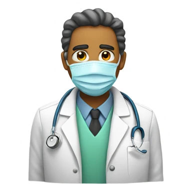 Doc whit cough sticker