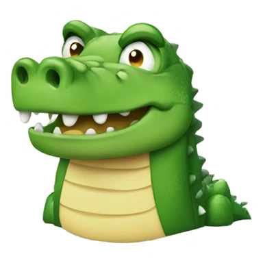  crocodile sad sticker