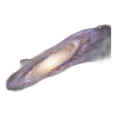 Milky way minimalistic  sticker