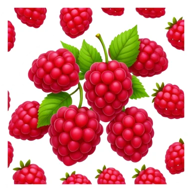 raspberries sticker