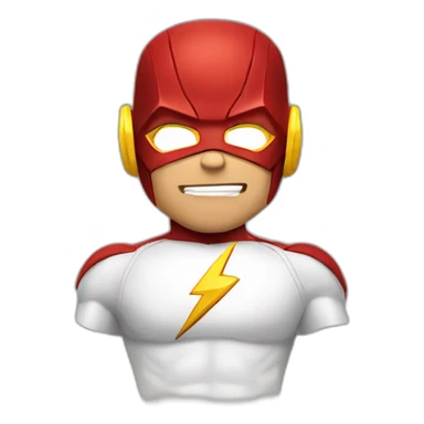 The Flash Super Hero sticker