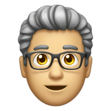 menino com cabelo curto ondulado com a copa do mundo sticker