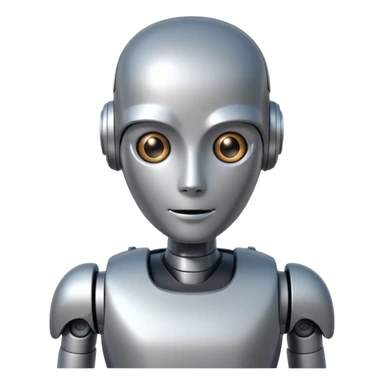 a.i robot sticker