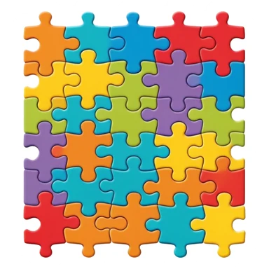 jigsaw puzzle sticker