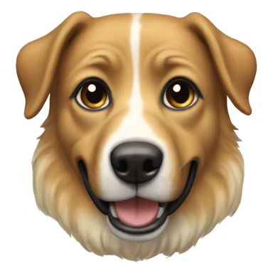 Mountain curr dog  sticker