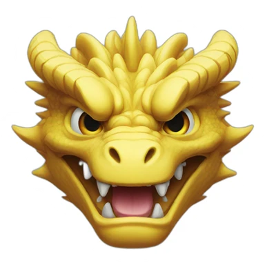 Double dragon sticker