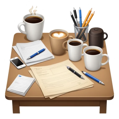 Messy Work Desk sticker