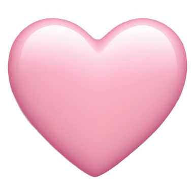 baby pink love heart sticker